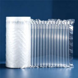 Air column film roll for inflatable protective packaging